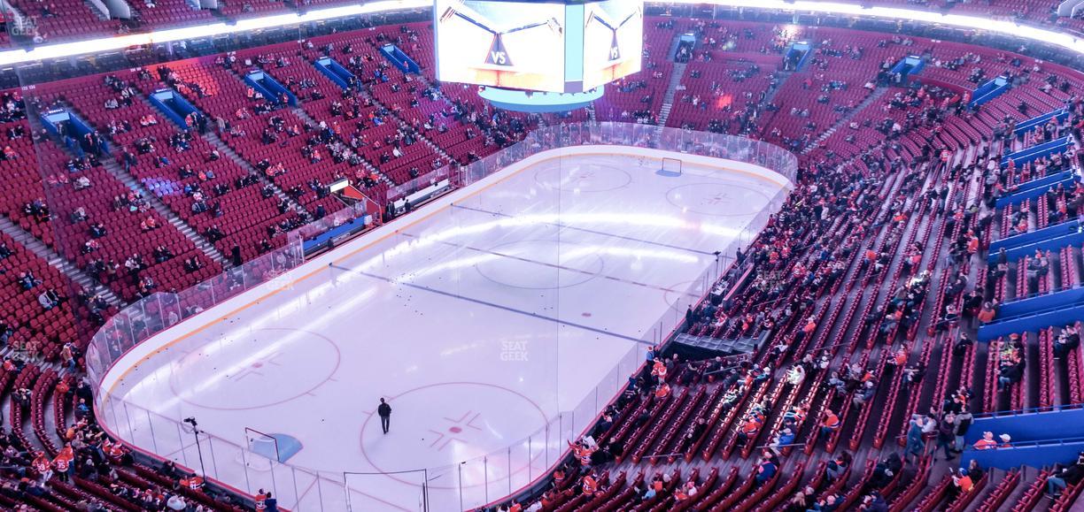 Centre Bell - Section 325 Seat View