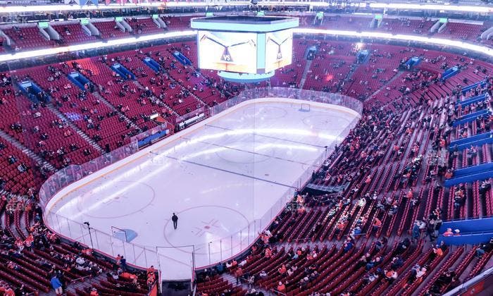 Centre Bell - Section 325 Seat View