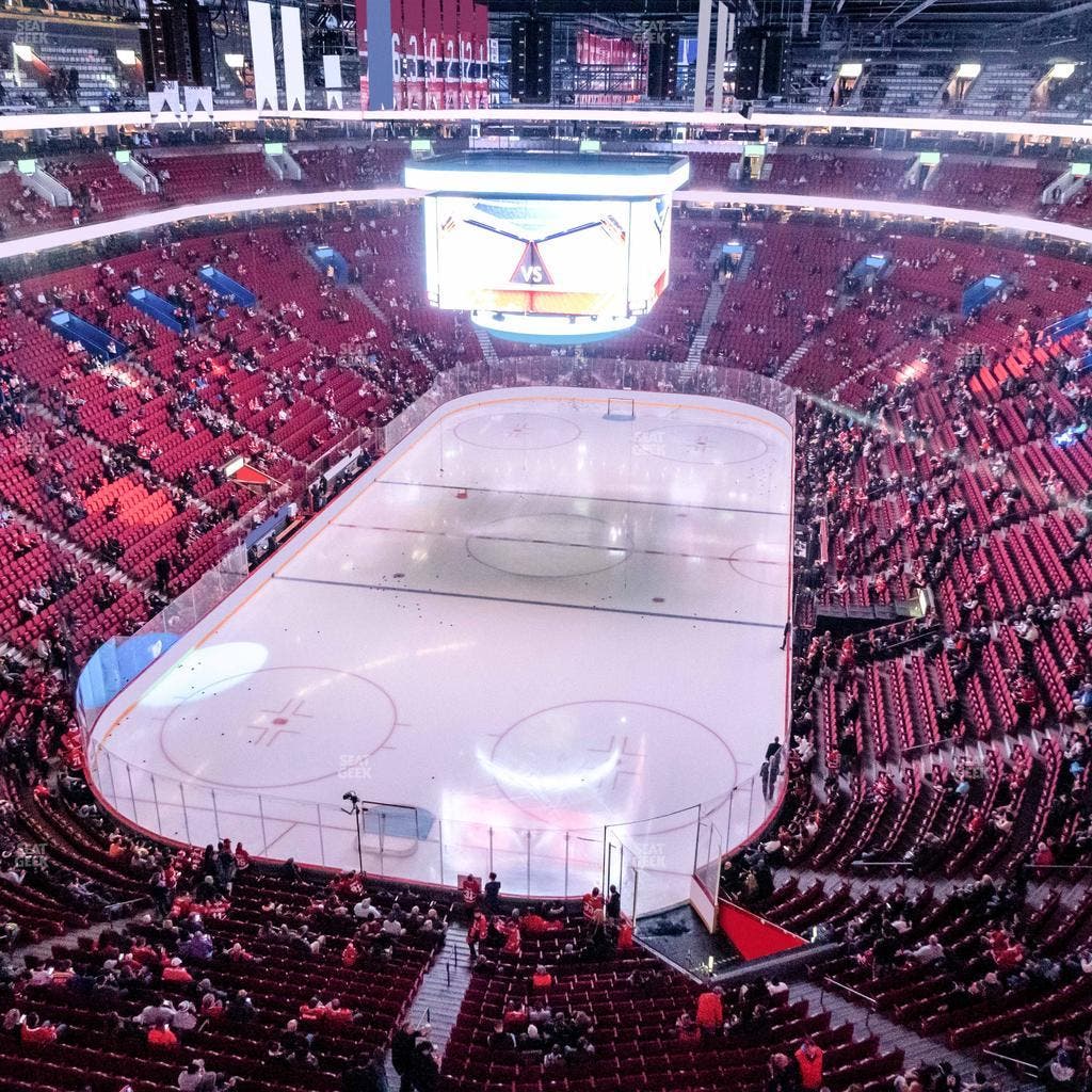 Centre Bell - Section 327 Seat View