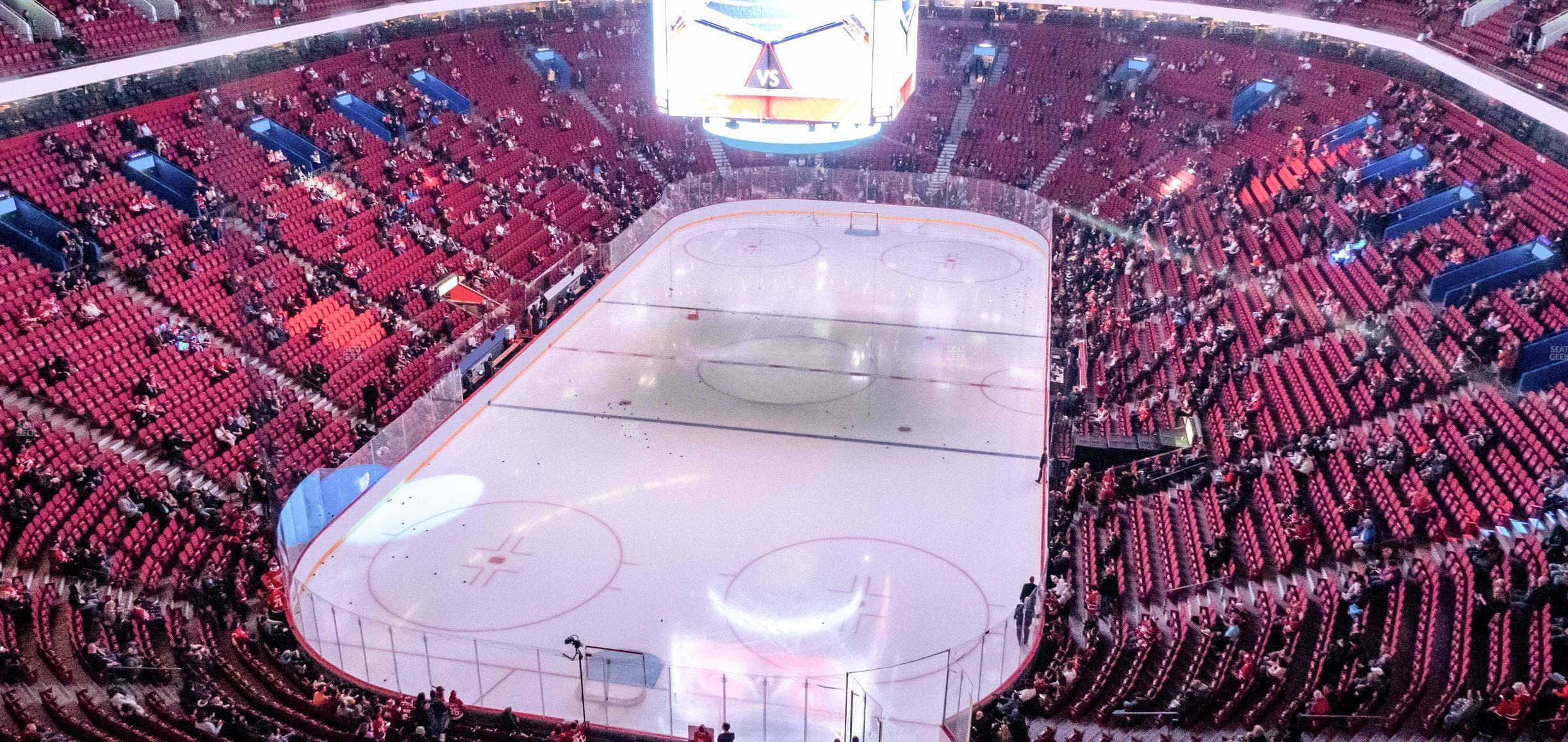 Centre Bell - Section 327 Seat View