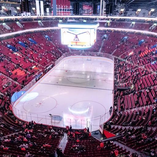 Centre Bell - Section 327 Seat View