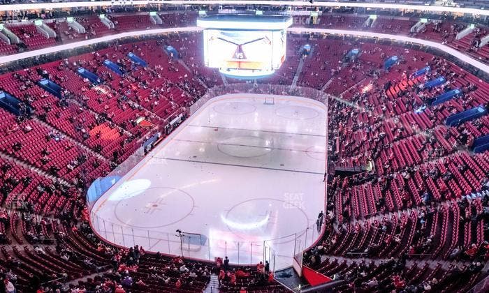 Centre Bell - Section 327 Seat View