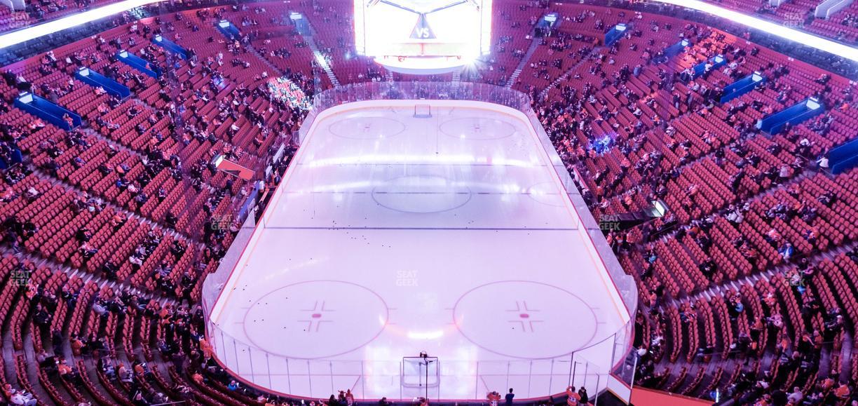 Centre Bell - Section 328 Seat View