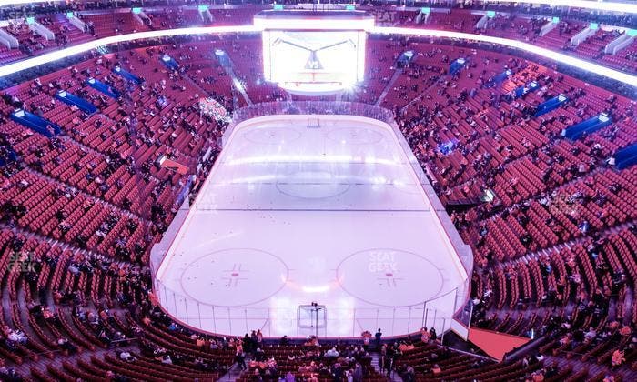 Centre Bell - Section 328 Seat View