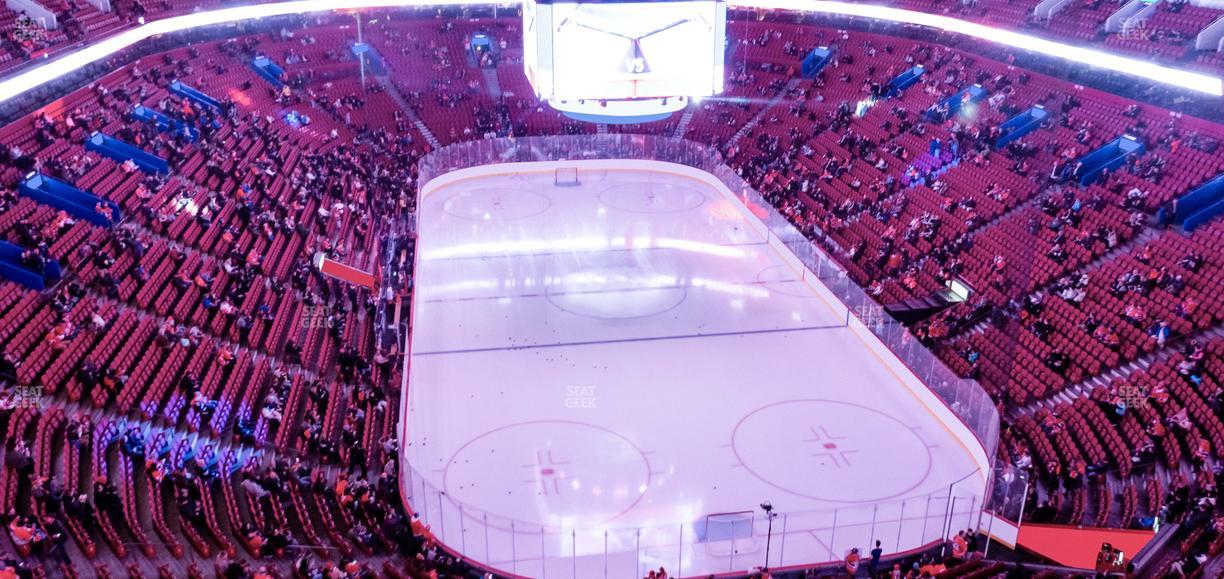Centre Bell - Section 329 Seat View