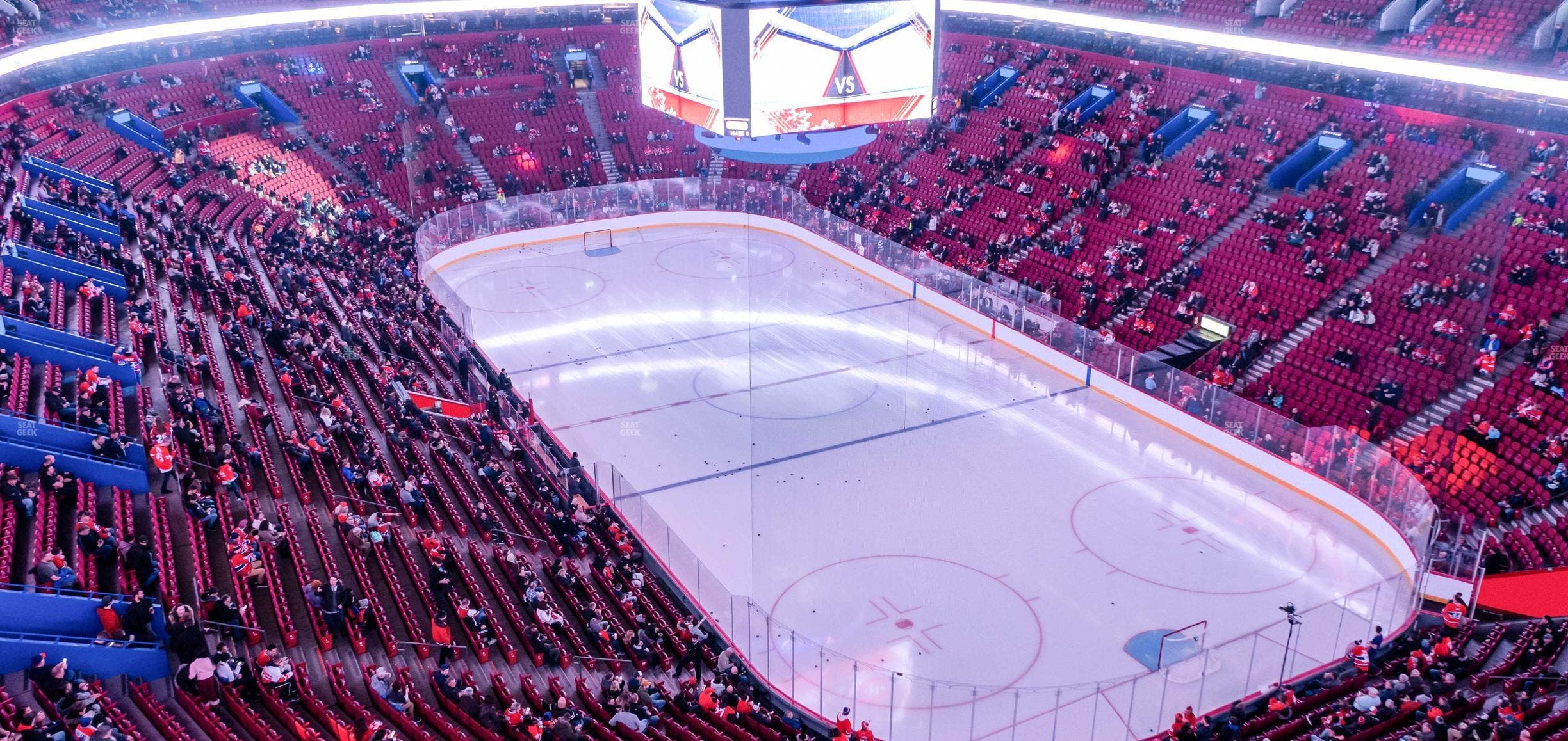 Centre Bell - Section 331 Seat View