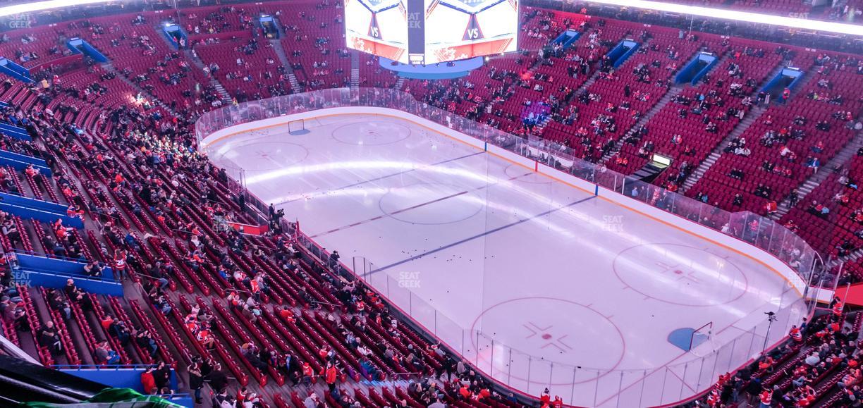 Centre Bell - Section 332 Seat View