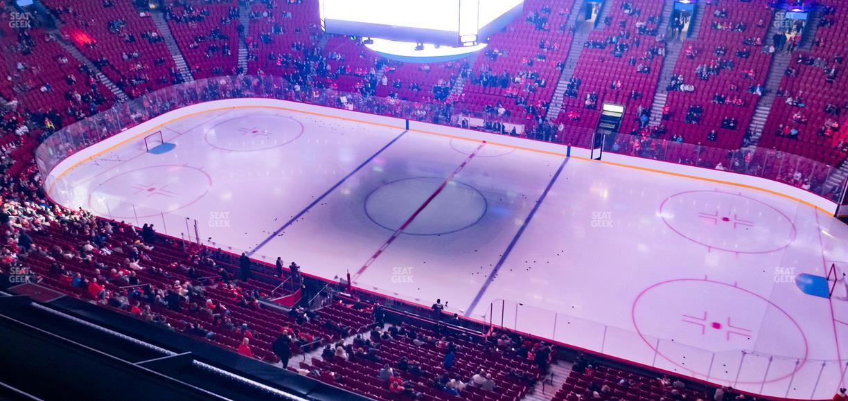 Centre Bell - Section 335 Seat View