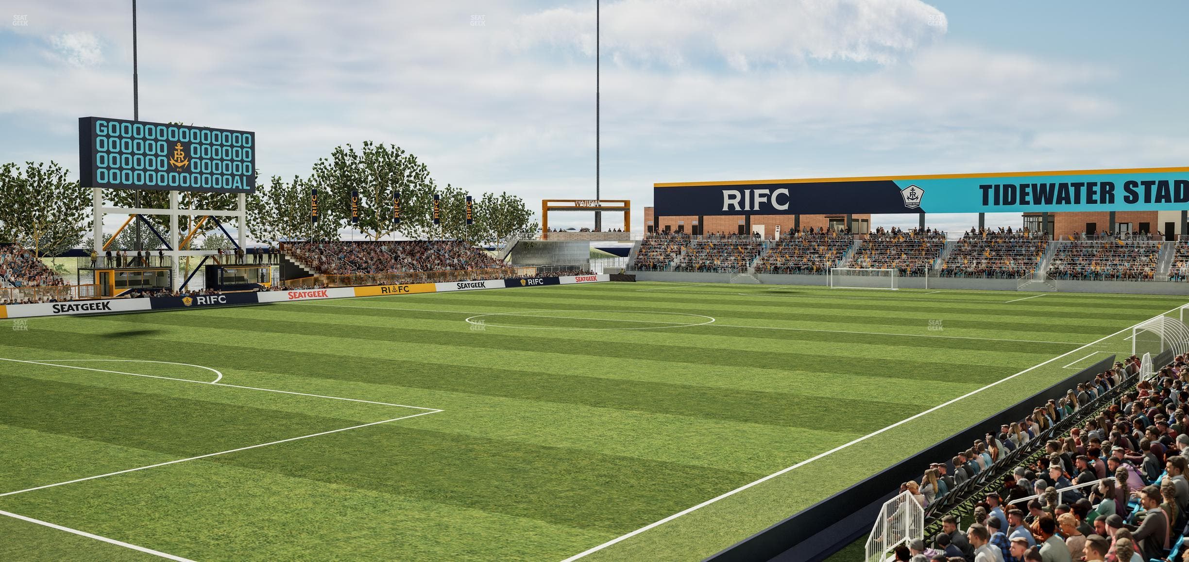 Centreville Bank Stadium - Section 100 Seat View