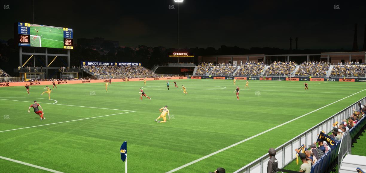 Centreville Bank Stadium - Section 100 Seat View