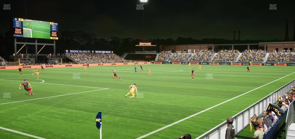 Centreville Bank Stadium - Section 100 Seat View