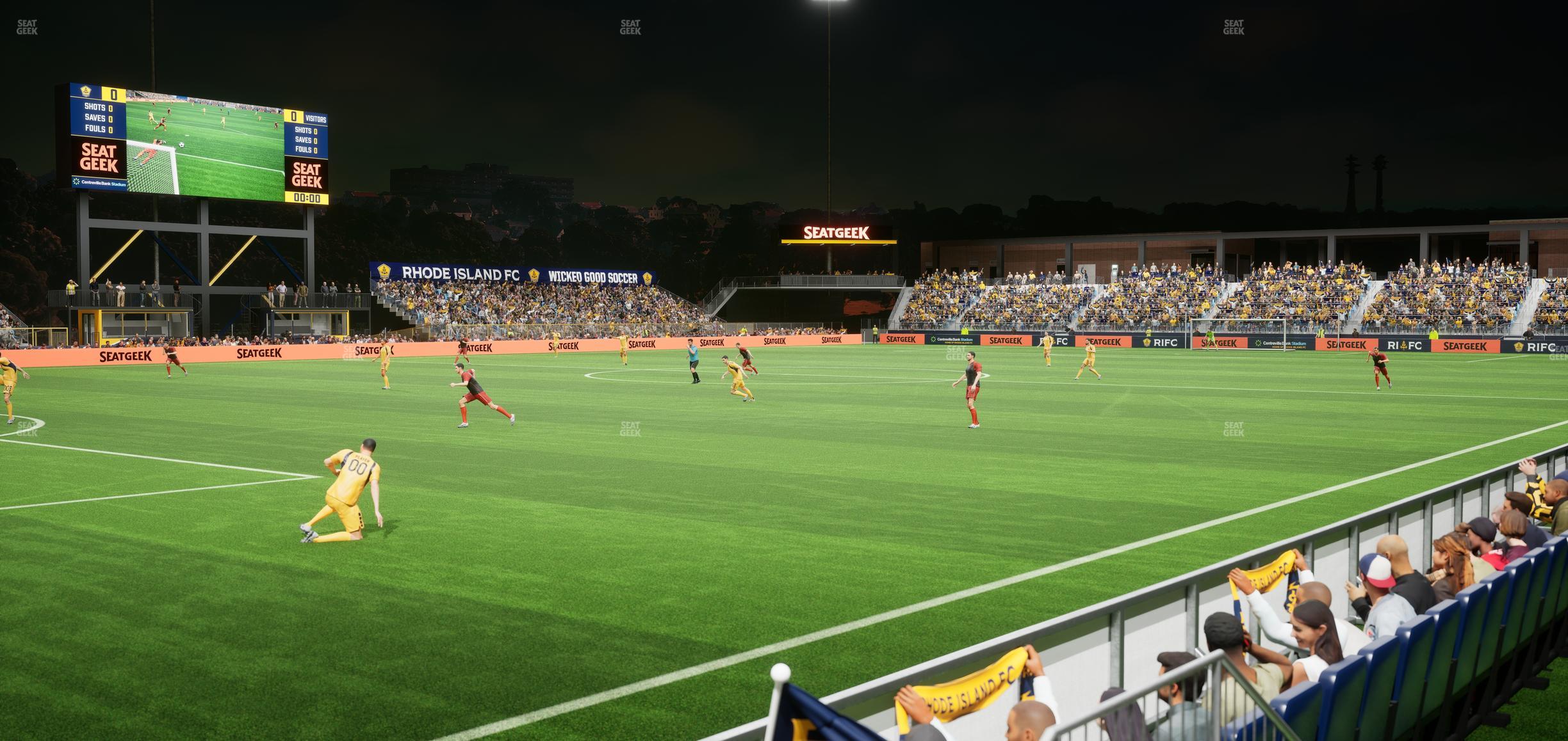 Centreville Bank Stadium - Section Midfield Pavilion 2 Seat View