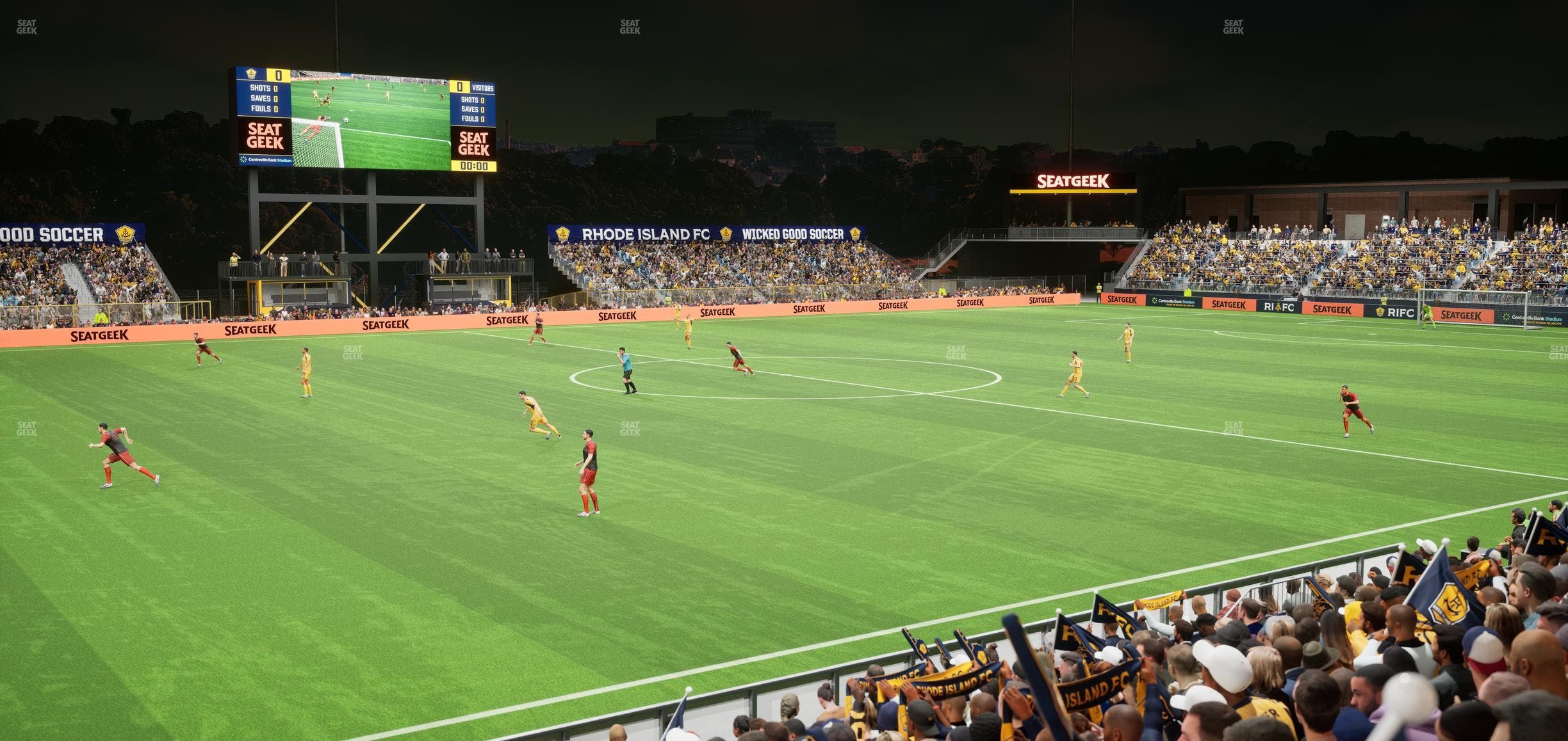 Centreville Bank Stadium - Section 102 Seat View