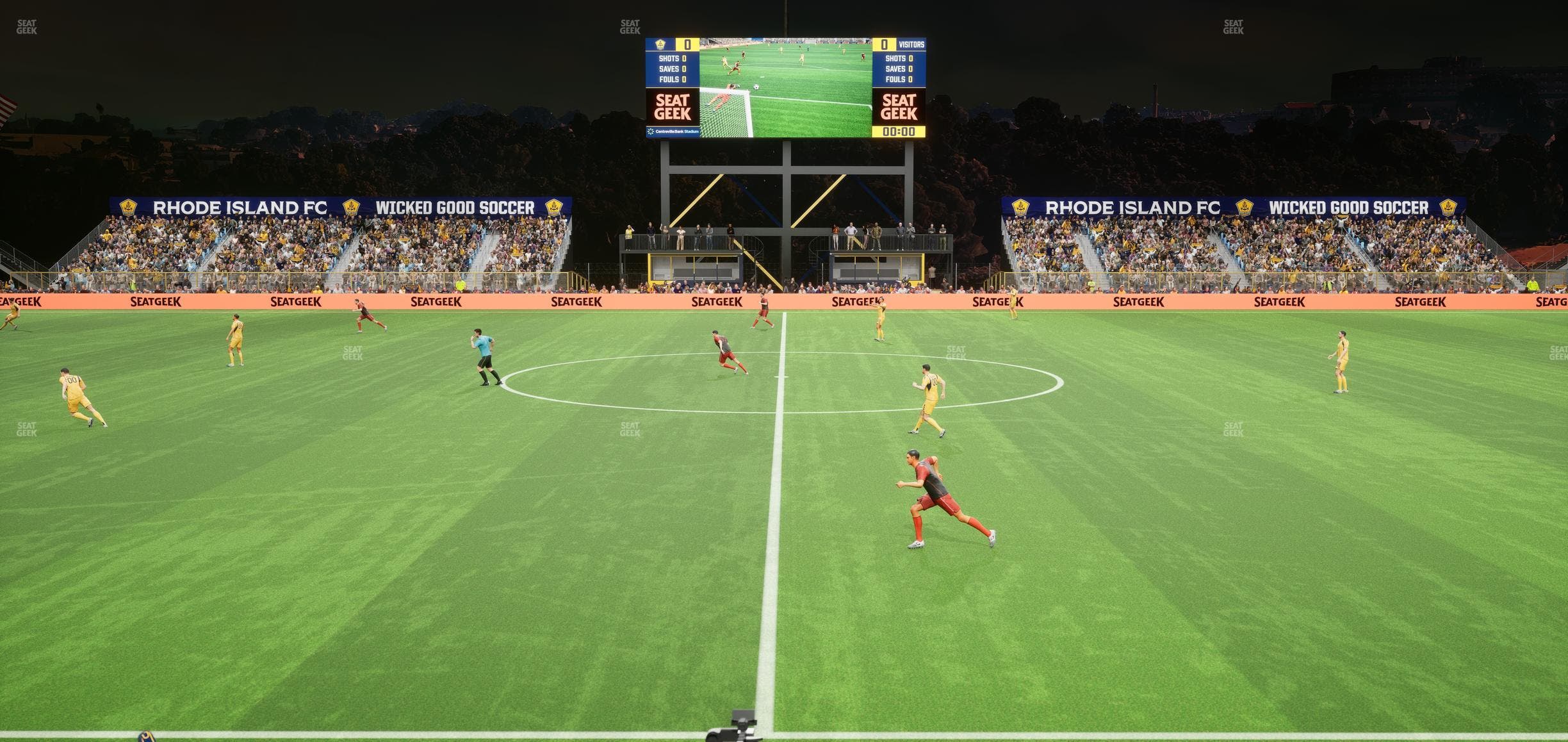 Centreville Bank Stadium - Section 106 Seat View