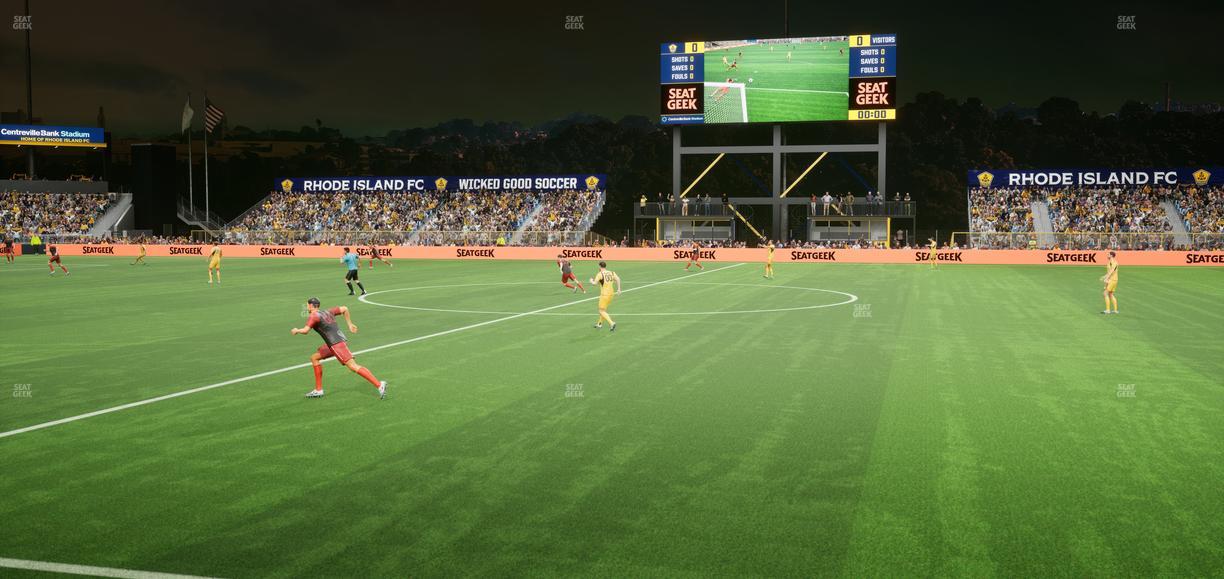 Centreville Bank Stadium - Section 107 Seat View