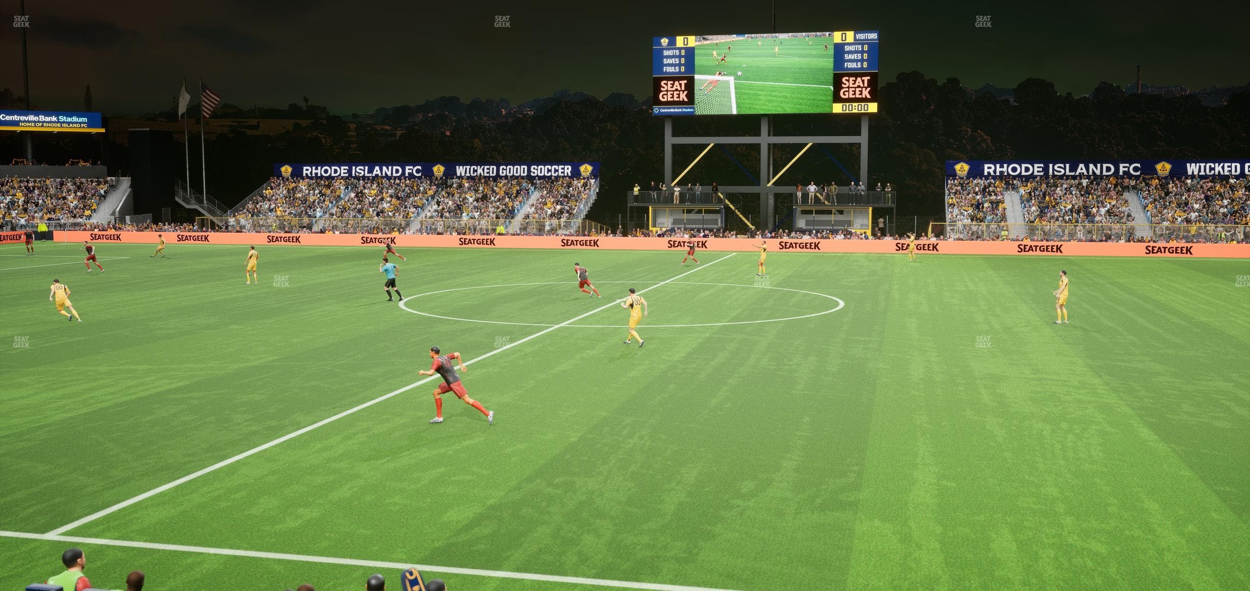 Centreville Bank Stadium - Section 107 Seat View