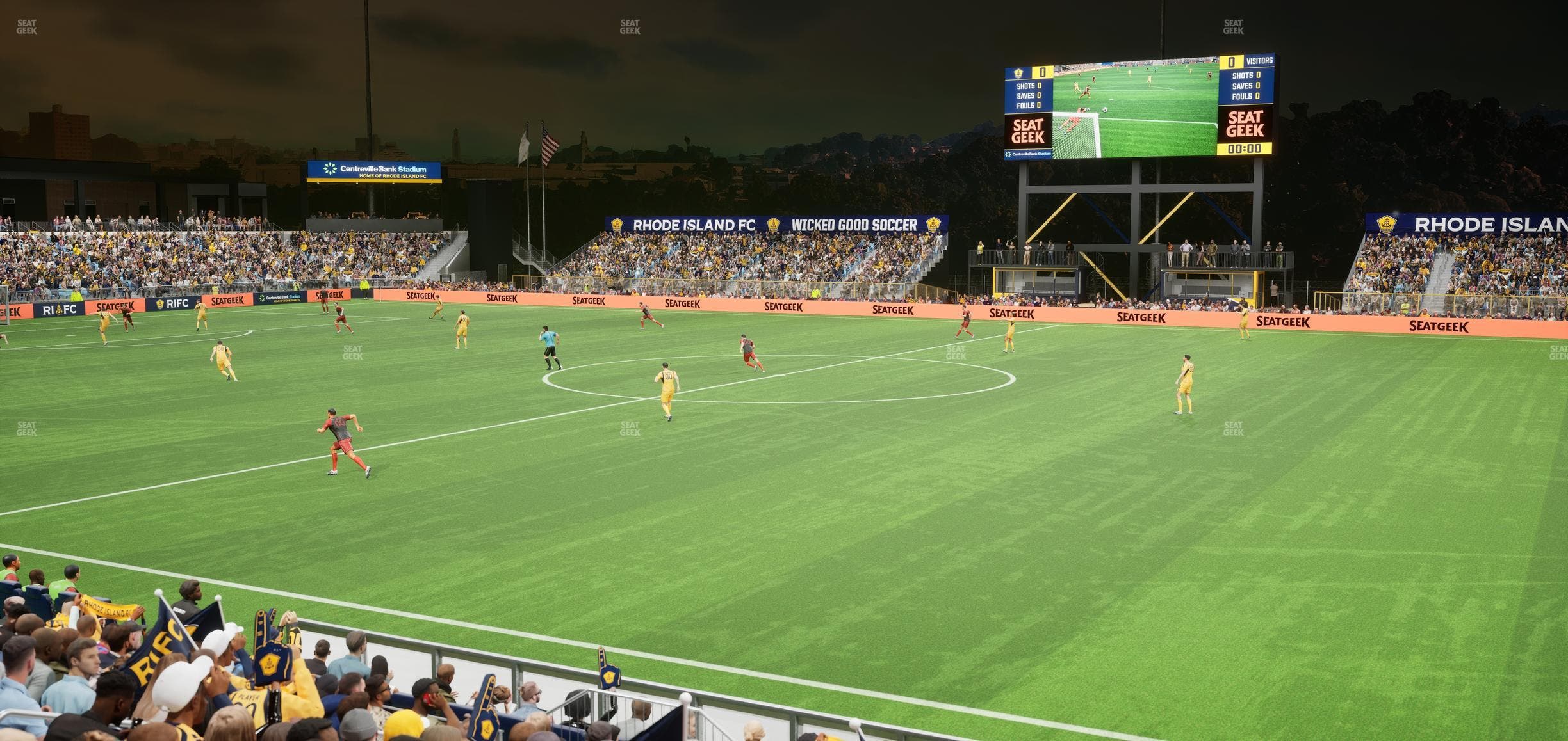 Centreville Bank Stadium - Section 109 Seat View