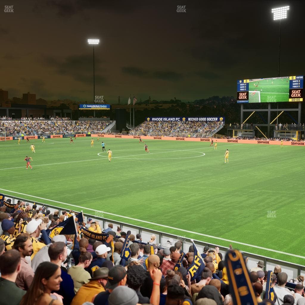 Centreville Bank Stadium - Section 110 Seat View