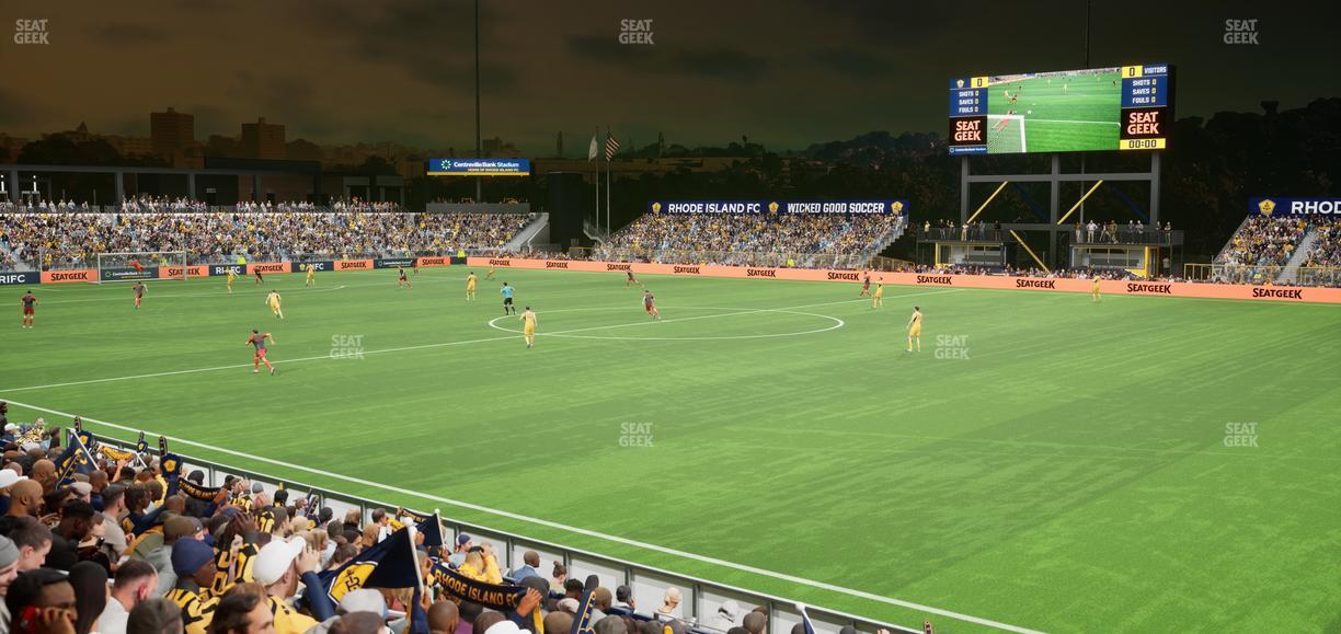 Centreville Bank Stadium - Section 110 Seat View