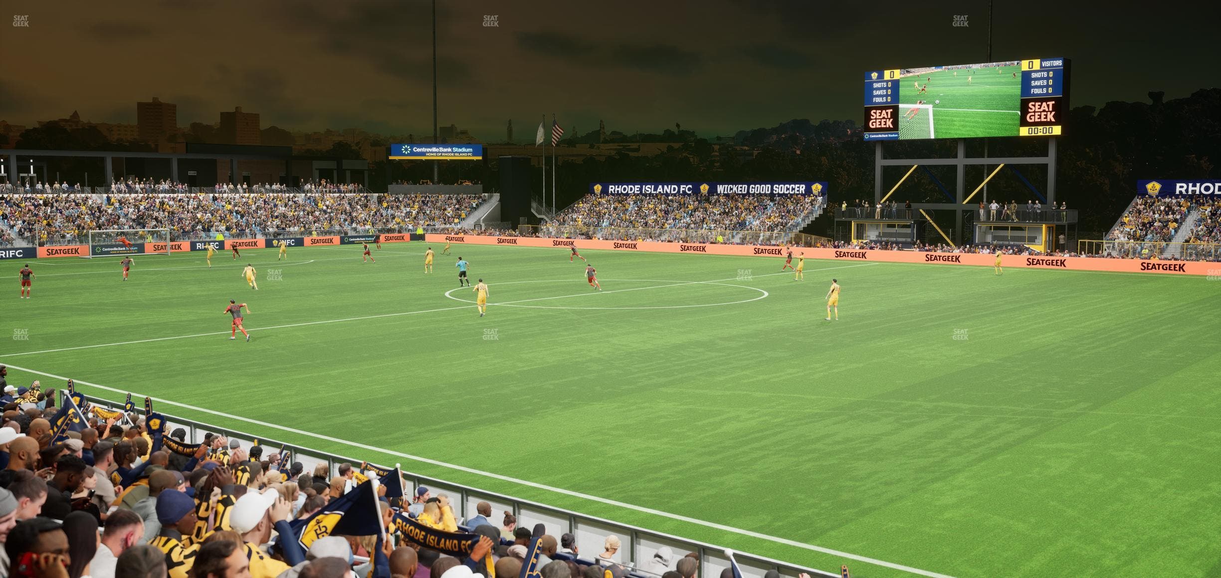 Centreville Bank Stadium - Section 110 Seat View