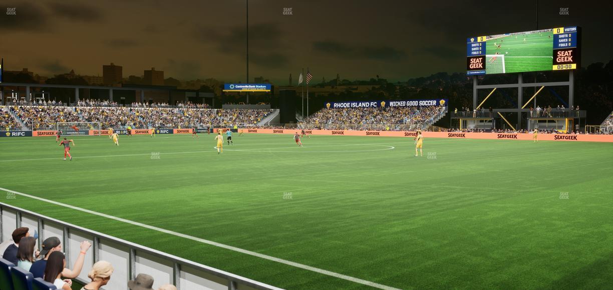 Centreville Bank Stadium - Section 110 Seat View