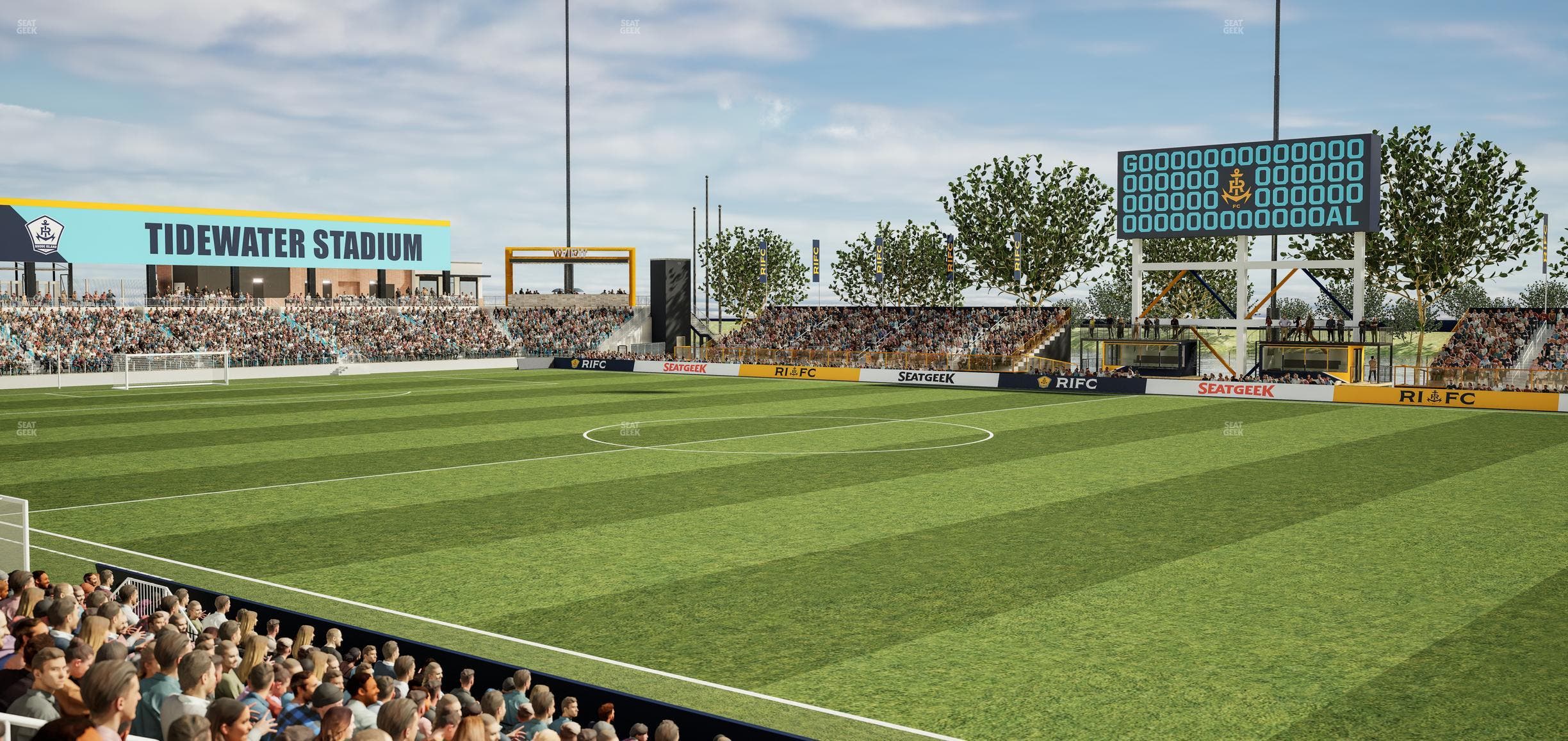 Centreville Bank Stadium - Section 110 Seat View