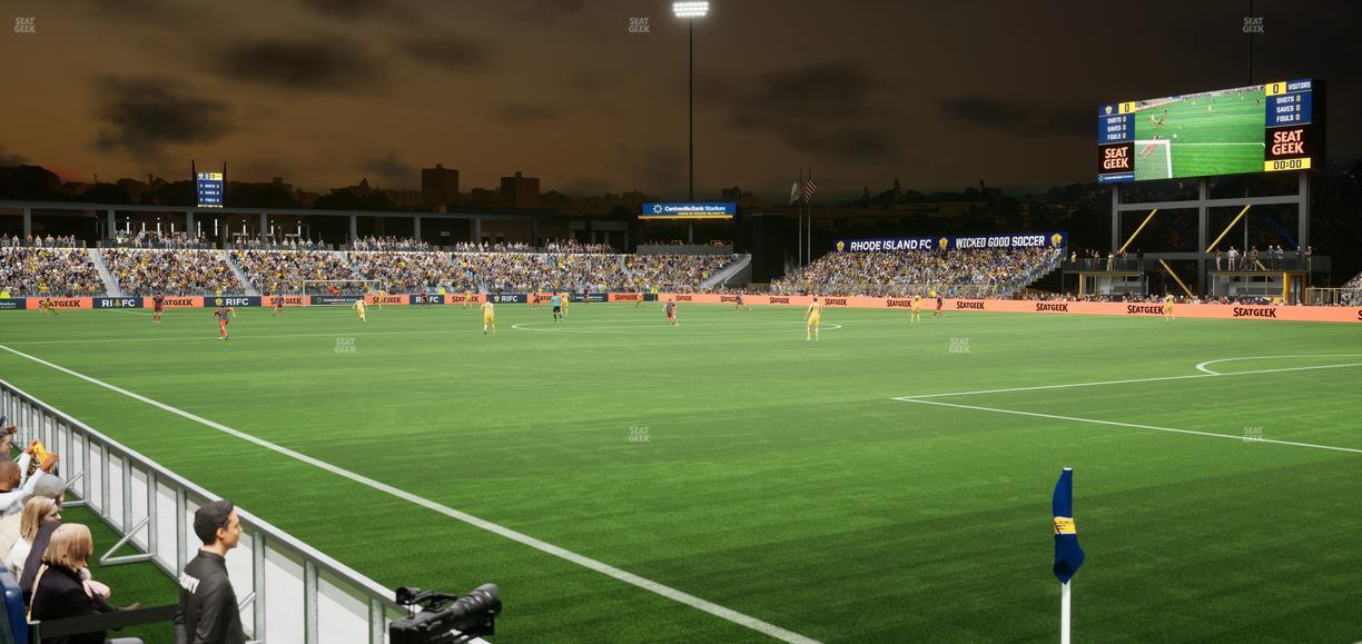 Centreville Bank Stadium - Section 112 Seat View