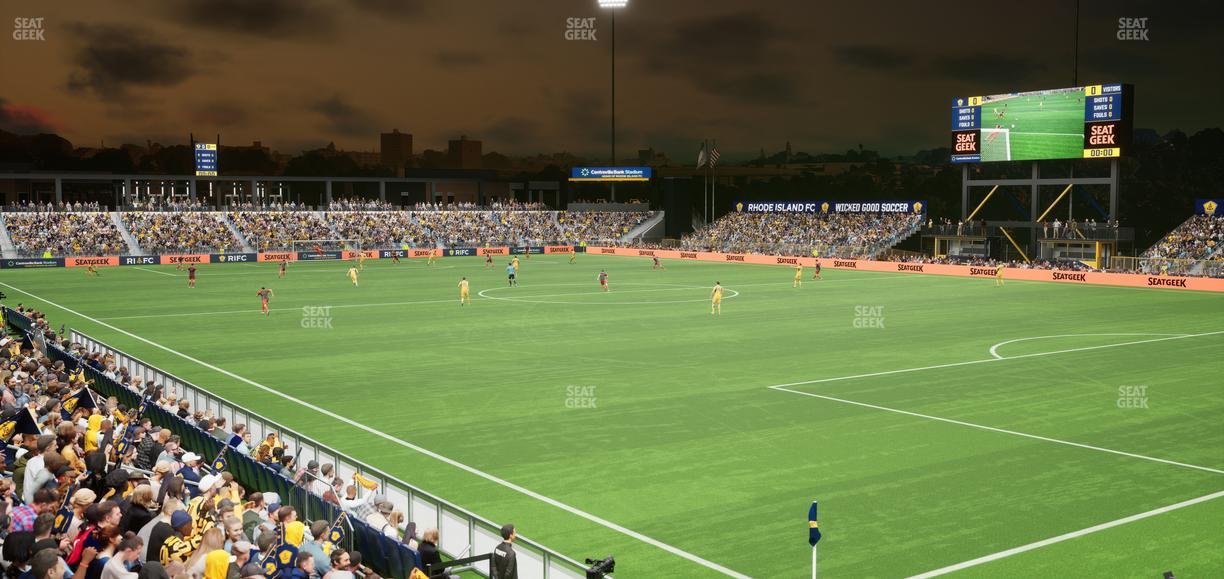 Centreville Bank Stadium - Section 112 Seat View