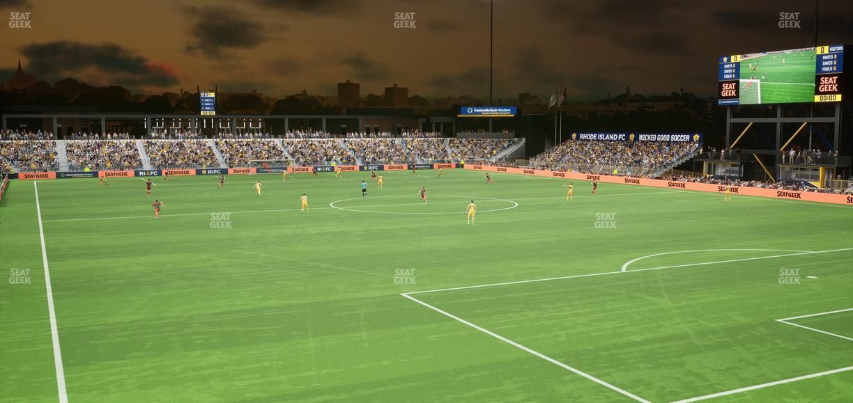 Centreville Bank Stadium - Section 113 Seat View