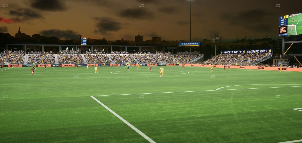 Centreville Bank Stadium - Section 114 Seat View