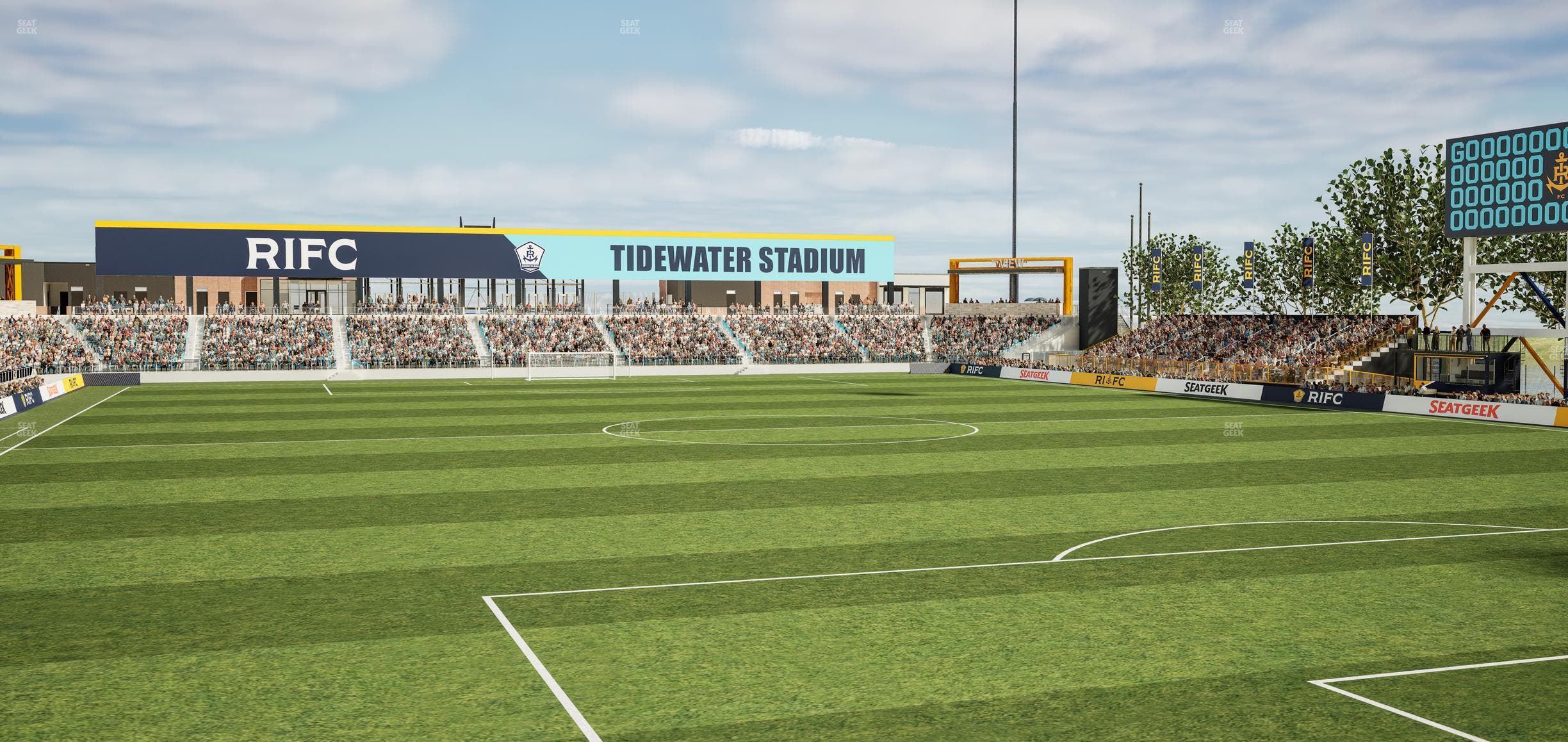 Centreville Bank Stadium - Section 114 Seat View