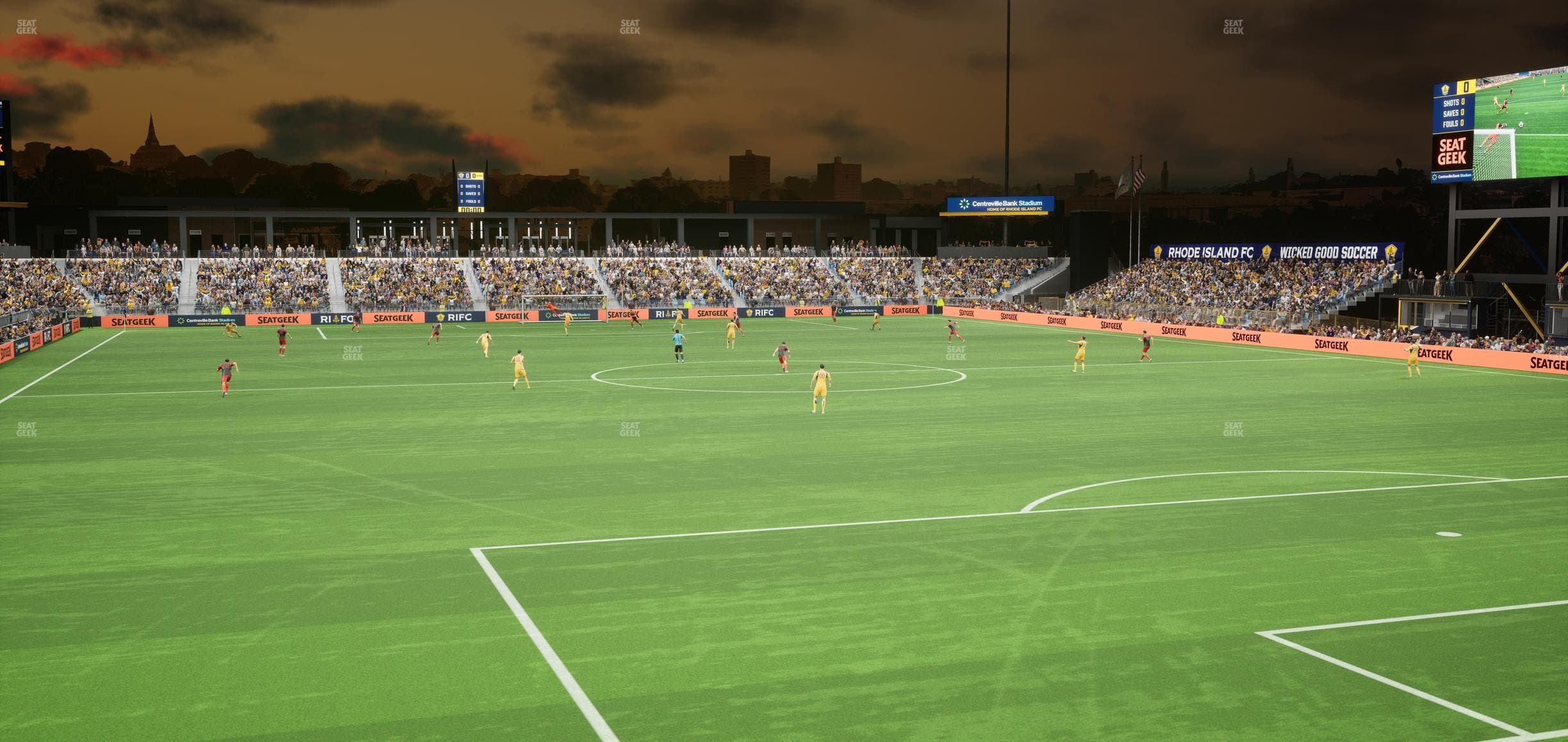 Centreville Bank Stadium - Section 114 Seat View