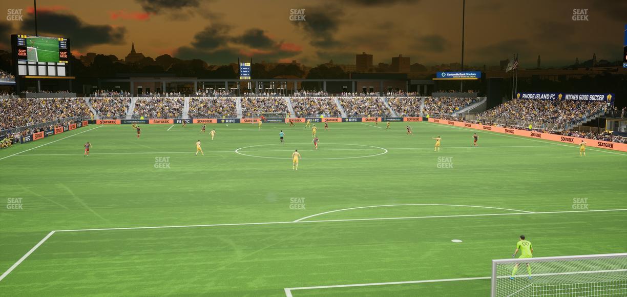 Centreville Bank Stadium - Section 115 Seat View