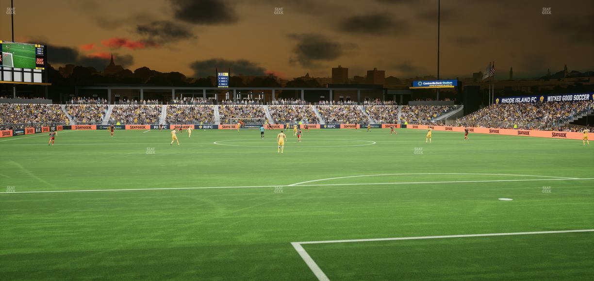 Centreville Bank Stadium - Section 115 Seat View