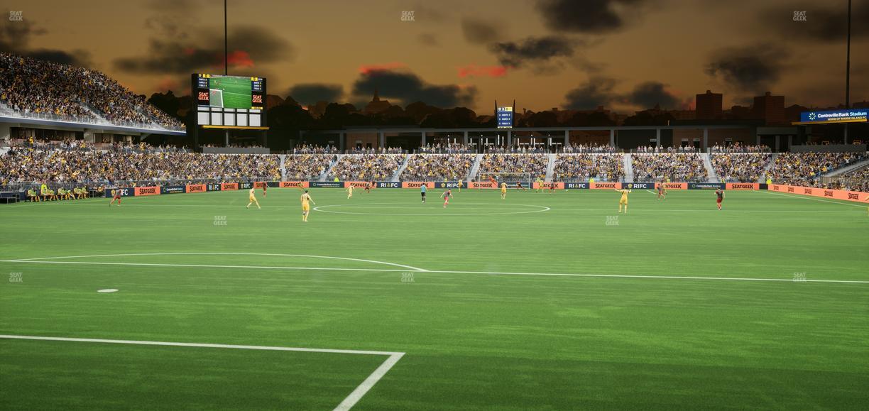 Centreville Bank Stadium - Section 117 Seat View