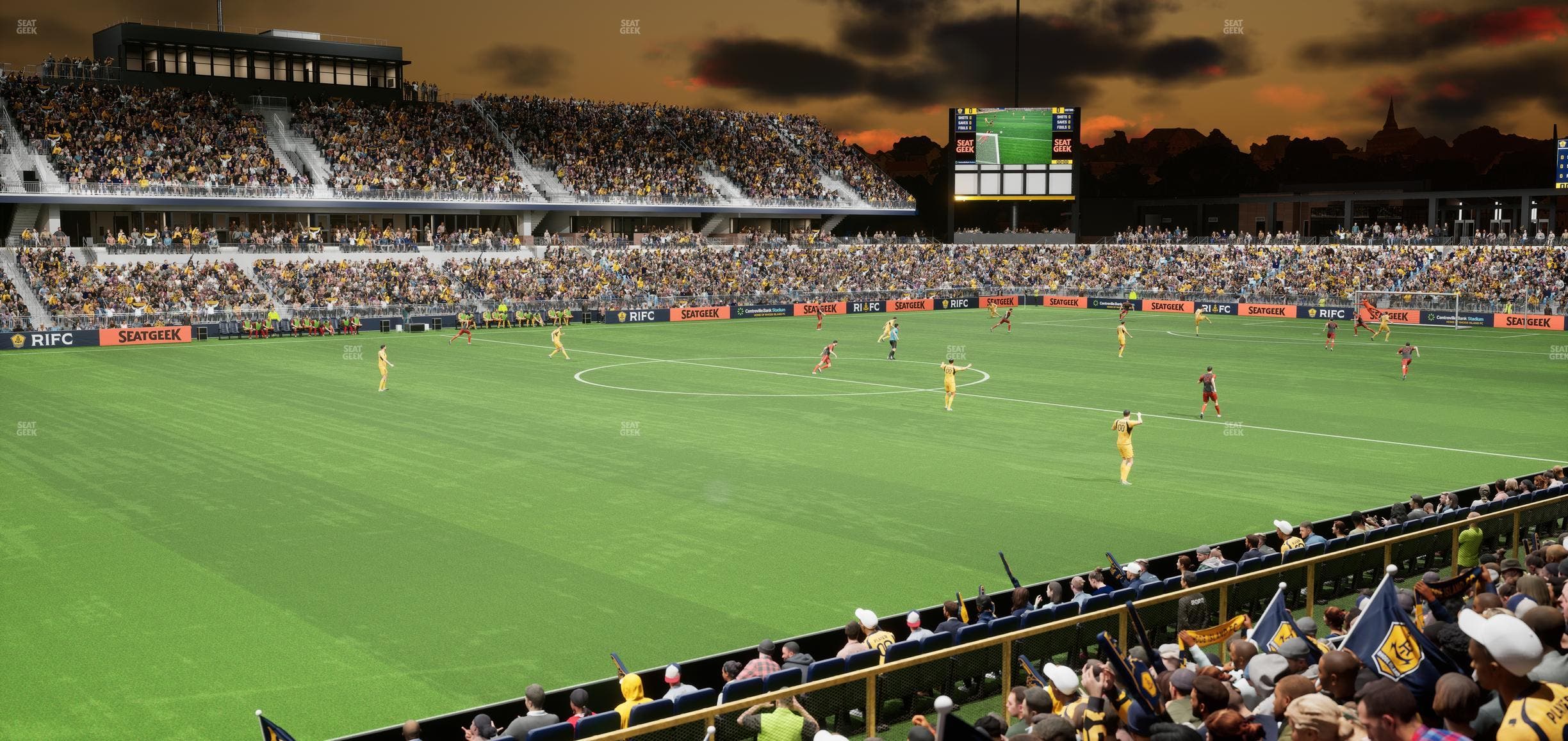 Centreville Bank Stadium - Section 120 Seat View