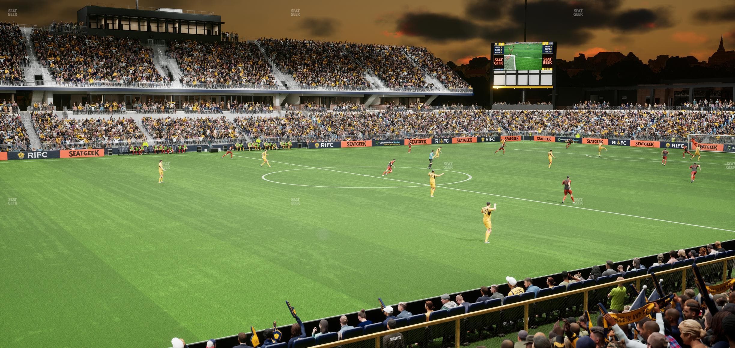 Centreville Bank Stadium - Section 121 Seat View