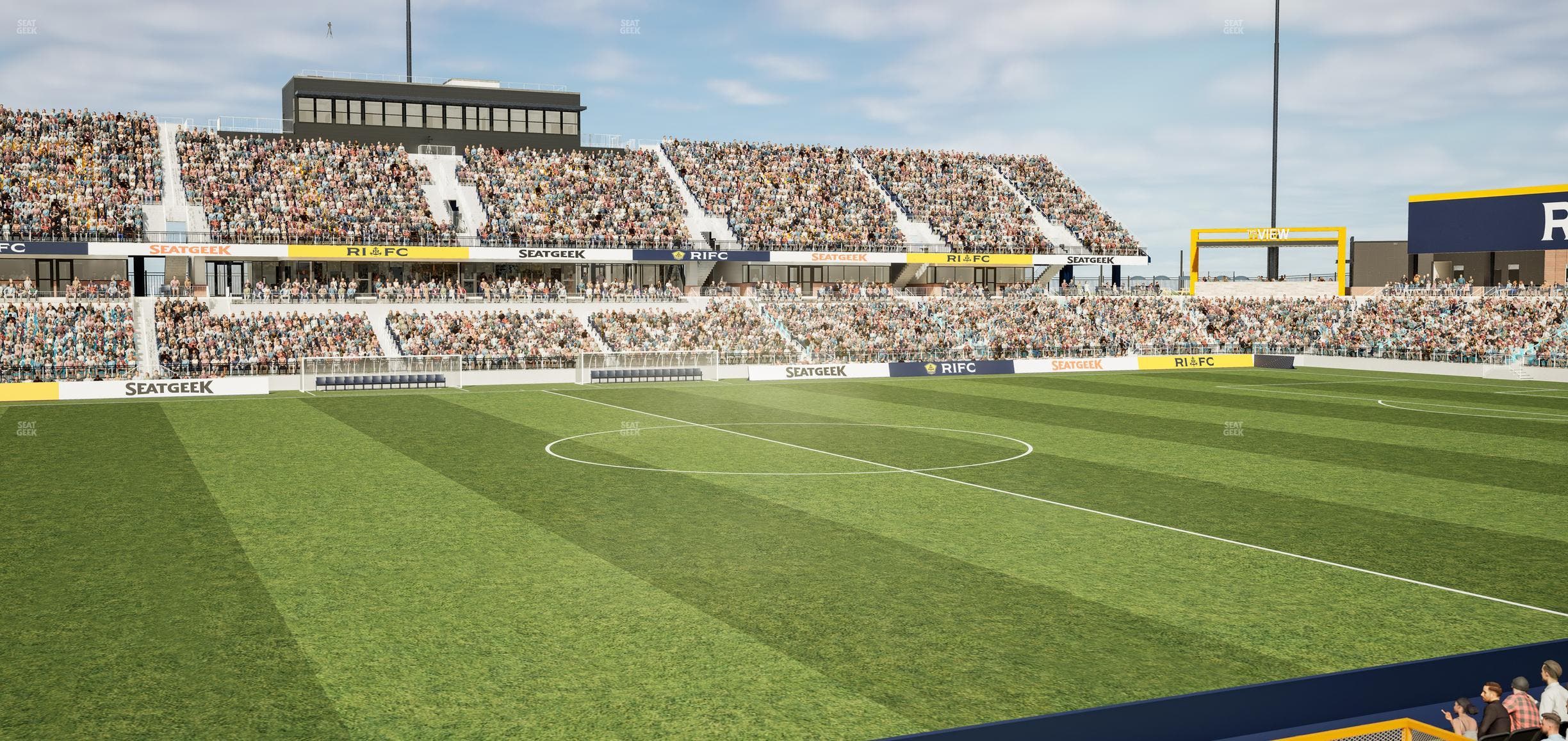 Centreville Bank Stadium - Section 122 Seat View