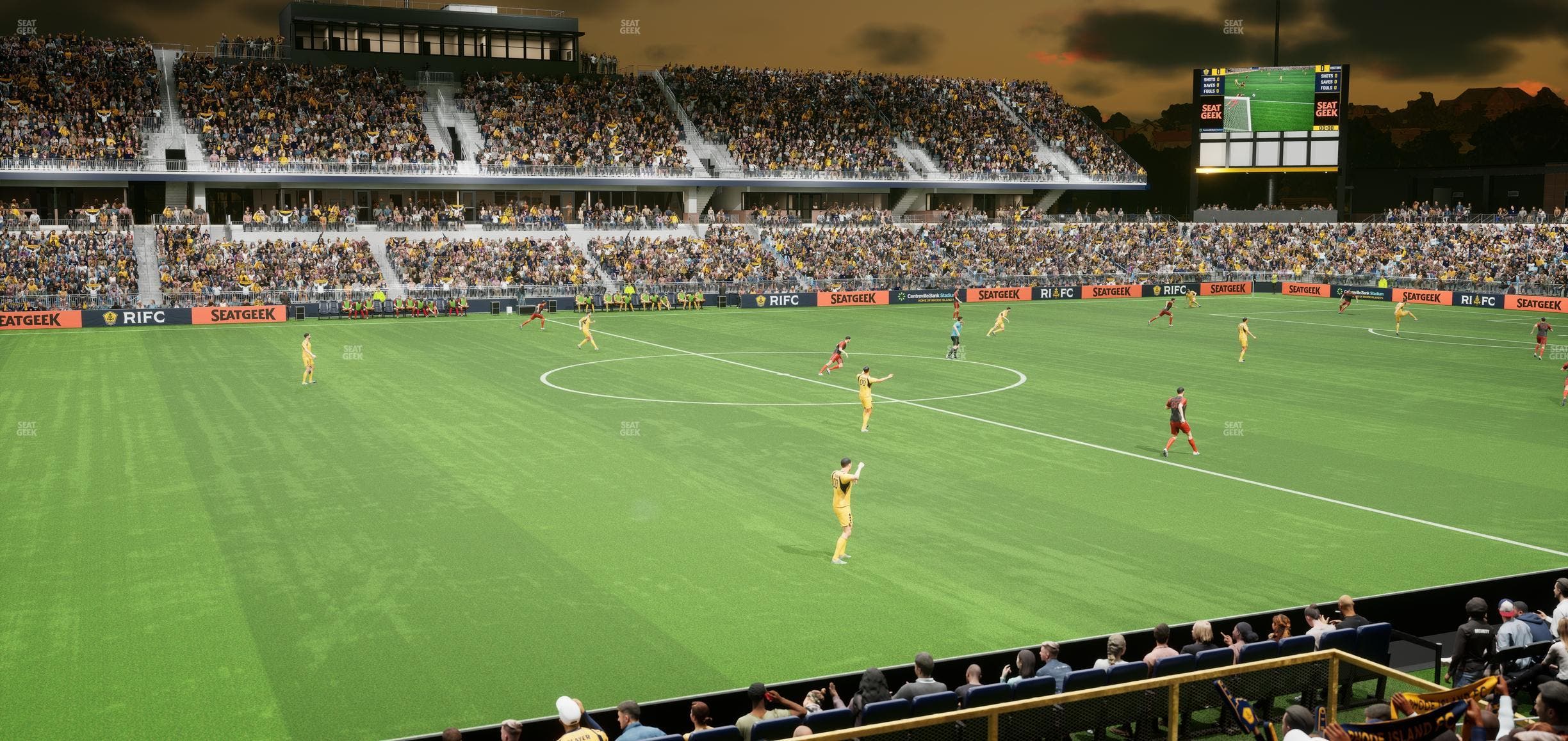 Centreville Bank Stadium - Section 122 Seat View