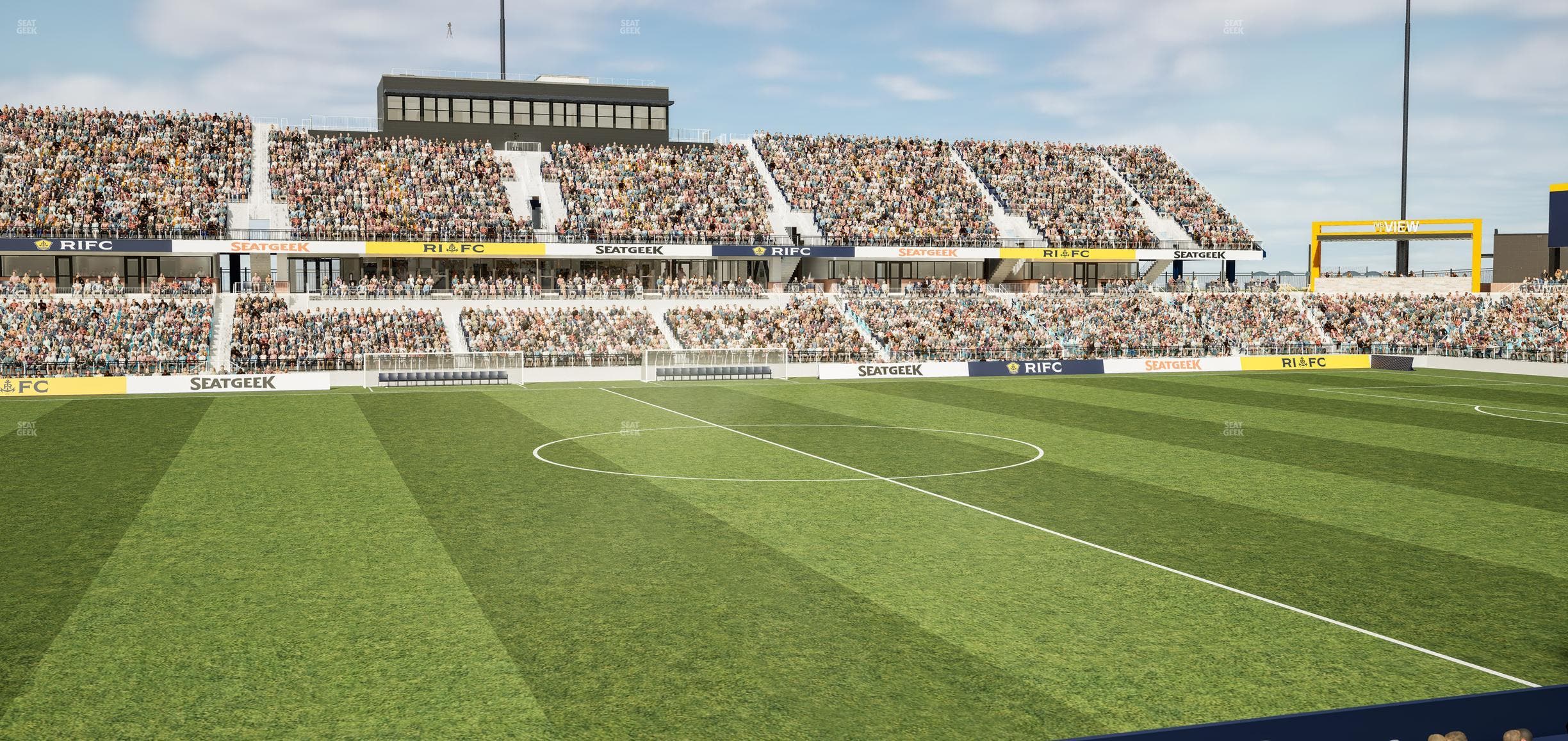 Centreville Bank Stadium - Section 123 Seat View