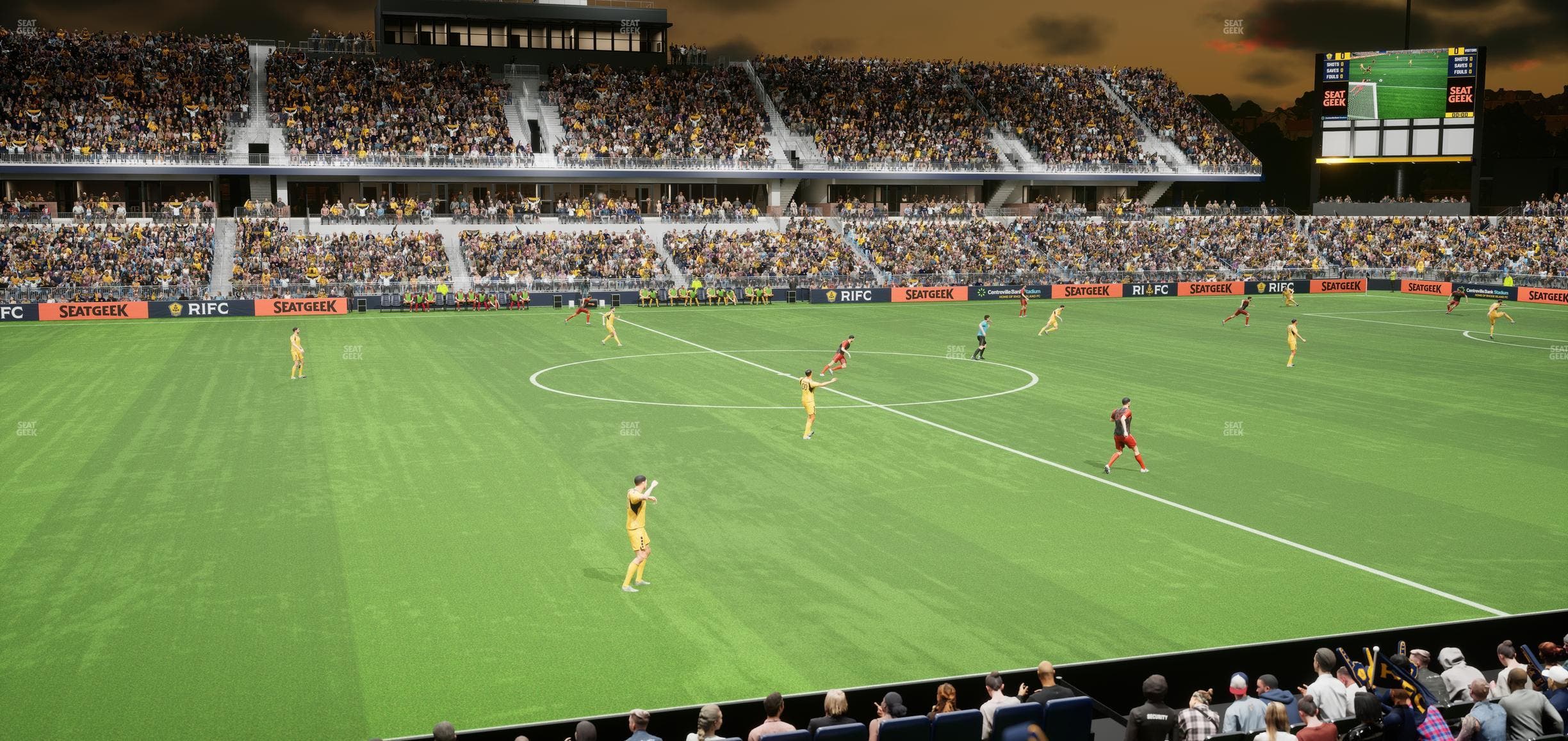 Centreville Bank Stadium - Section 123 Seat View