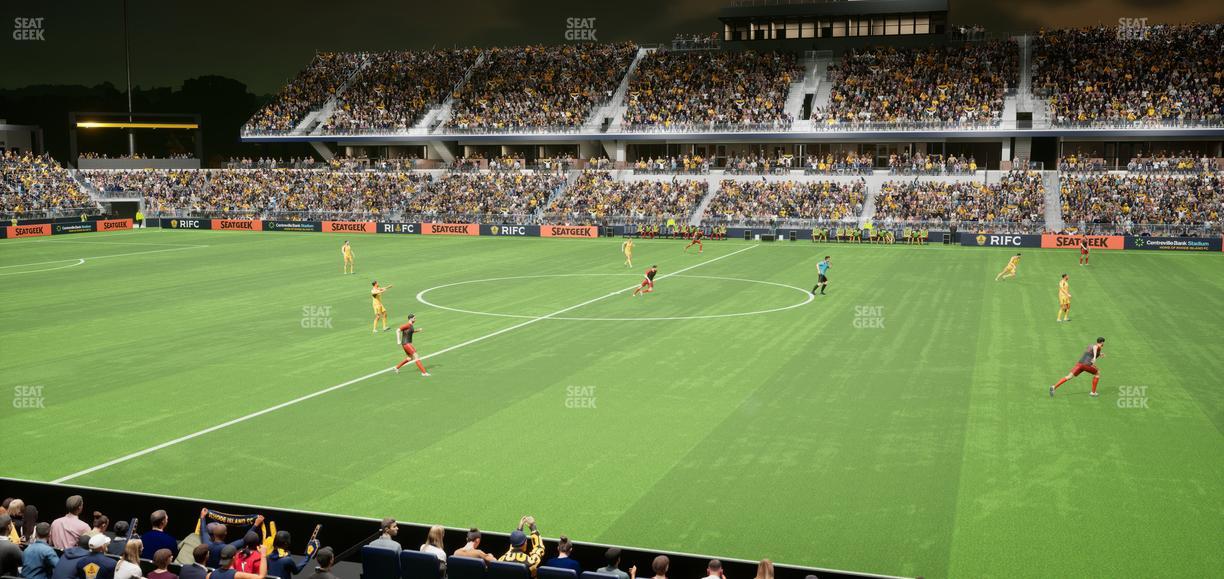 Centreville Bank Stadium - Section 124 Seat View