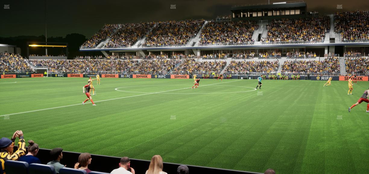 Centreville Bank Stadium - Section 124 Seat View