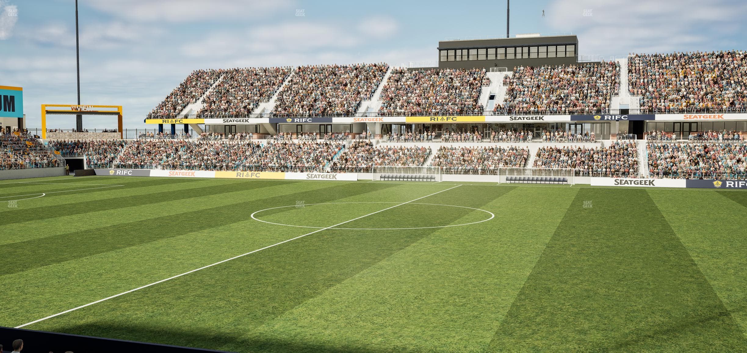 Centreville Bank Stadium - Section 124 Seat View
