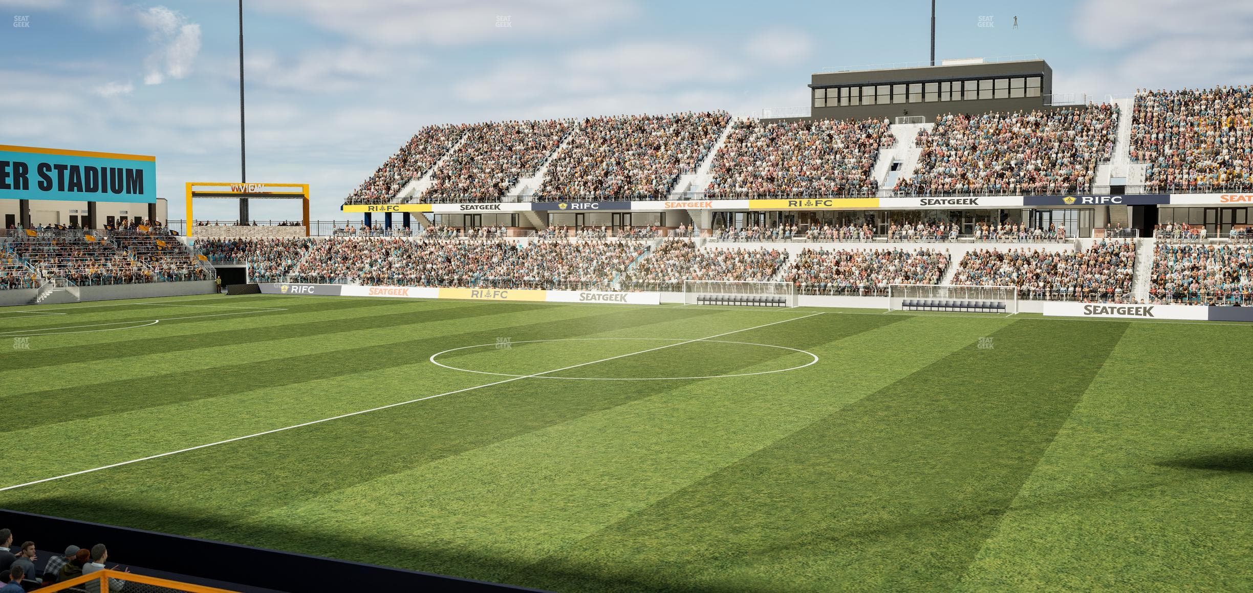 Centreville Bank Stadium - Section 125 Seat View