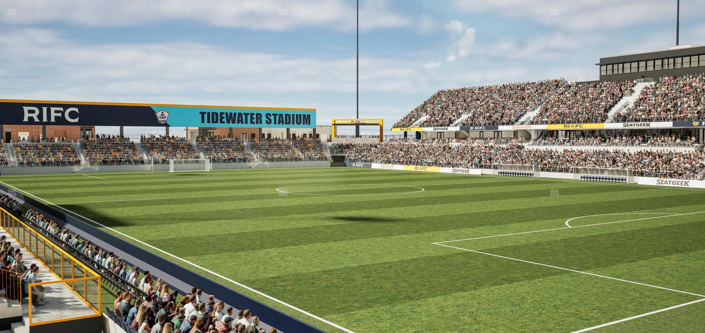 Centreville Bank Stadium - Section 128 Seat View