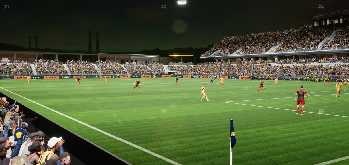 Centreville Bank Stadium - Section 128 Seat View