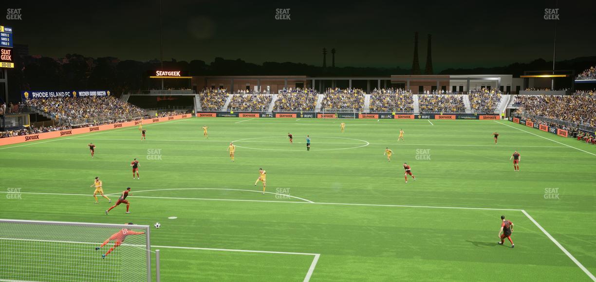 Centreville Bank Stadium - Section 133 Seat View