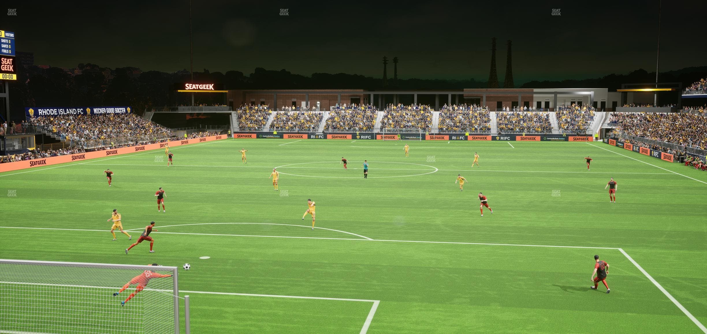 Centreville Bank Stadium - Section 133 Seat View