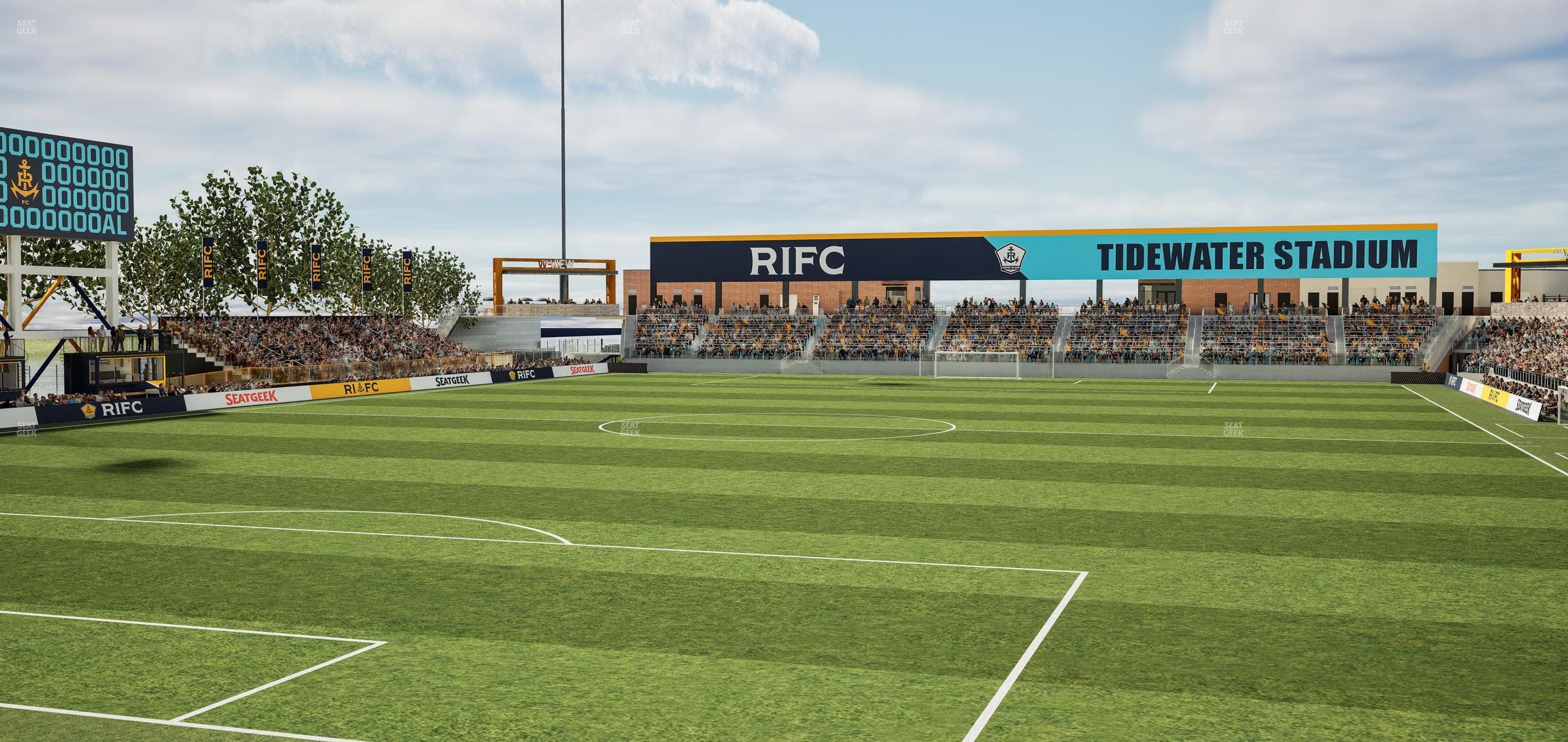 Centreville Bank Stadium - Section 134 Seat View